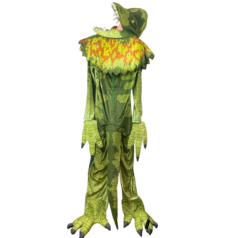 Adult Dinosaur Lizard Reptile Costume Size Medium Halloween Dragon Cosplay